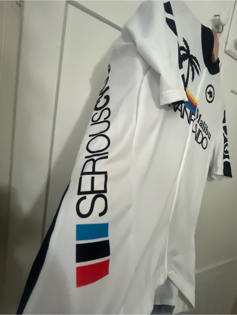 Assos Malibu GranFondo Cycling Jersey Large NWOT Road Bike Full Zip Romania - Picture 7 of 7